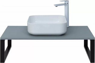 Столешница для раковины Aquanet Арт 90 мисти грин