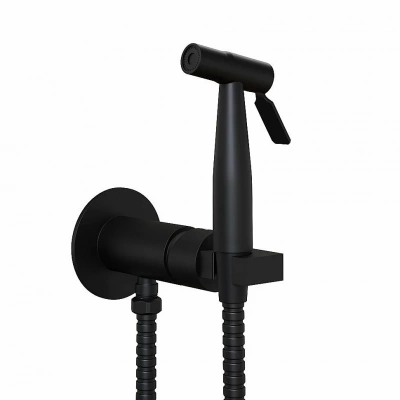 Гигиенический душ Paini Castello Round CAYO442R черный матовый