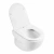 Унитаз подвесной BelBagno ONDA BB066CHR безободковый, с крышкой микролифт, с инсталляцией и белой кнопкой