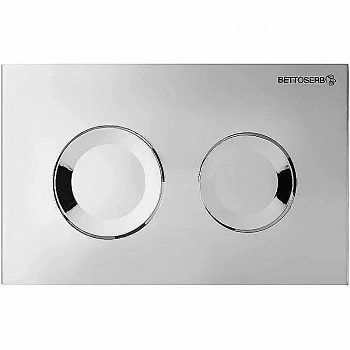 Кнопка для инсталляции Pestan Sava Fix Slim Sitnica 40006469 глянцевый хром
