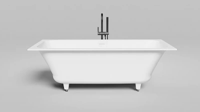 Ванна Salini Orlanda AXIS Kit S-Sense 170x75 103313G белая глянцевая