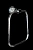 Полотенцедержатель-кольцо Boheme Murano Cristal 10905-CRST-CH