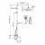Душевая система WasserKraft SET2773 Thermo хром