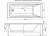 Ванна Aquanet Bright с г/м Fantastic 175x75 с к/с Ванна Aquanet Bright с г/м Fantastic 175x75 с к/с