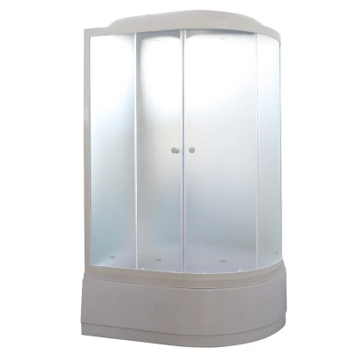Душевая кабина Parly Tomorrow EF1221L, раздвижные двери, тропический душ, 80x120x215см