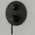 Душевая система Sancos Select SC3004MB черная матовая