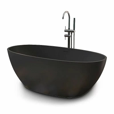 Ванна акриловая CeruttiSpa d'ISEO 9906 170х75 черная матовая