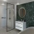 Тумба с раковиной LA FENICE Elba Bianco TWIN 100 белая