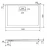 Душевой поддон Excellent Lavano 140x80 бежевый