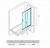 Душевая шторка для ванны Excellent Liner 110x140