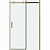 Душевая дверь Grossman Classic 110 100.K33.04.110.32.00 стекло прозрачное/профиль золото сатин