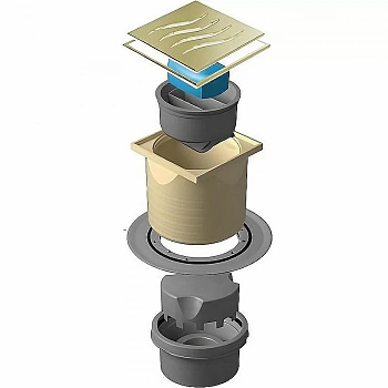 Душевой трап Pestan Confluo Standard 13000178 золото