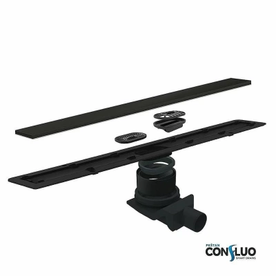 Душевой трап Pestan Confluo Frameless Line Black Glass 950