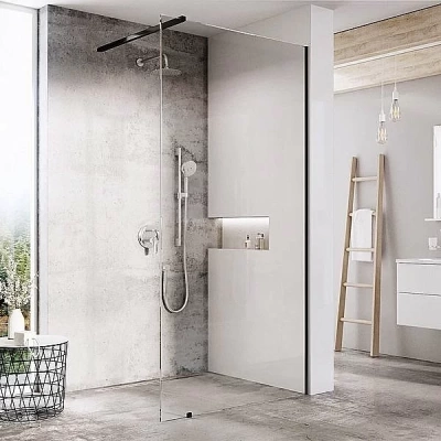 Душевое ограждение Ravak WALK-IN WALL ST 120/W SET-800 Wall стекло прозрачное/профиль черный