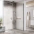 Душевое ограждение Ravak WALK-IN WALL ST 120/W SET-800 Wall стекло прозрачное/профиль черный