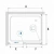 Душевой уголок RGW Passage PA-76-1B (PA-016B+Z-060-2B) 130х100 350876130-11 стекло прозрачное/профиль черный