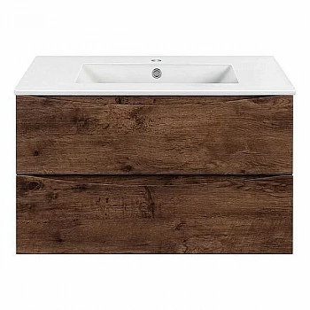 Тумба с раковиной Vincea Mia VMC-2MC800RW + VBS-13980 800 R.Wood