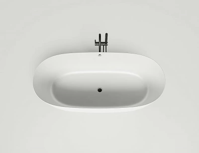 Ванна Salini Sofia LIGHT S-Sense 103711GRH белая/снаружи RAL глянцевая