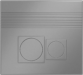 Кнопка для инсталляции Grossman Cosmo 800.T1.02.110.110 хром матовый