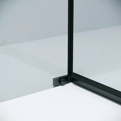 Душевой уголок Grossman Pragma 120.K33.03.1090.21.00 100x90 профиль черный матовый/стекло прозрачное