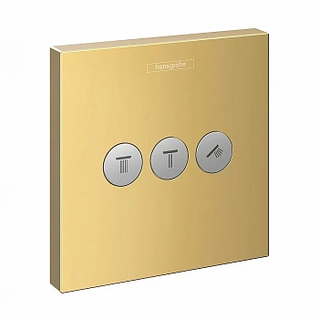 Дивертор Hansgrohe ShowerSelect 15764990 золото