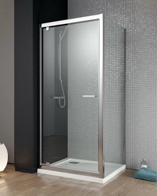 Душевой уголок Radaway Twist DW+S 90х70 стекло прозрачное/профиль хром
