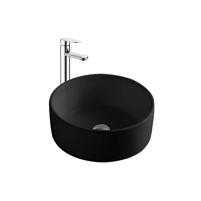 Раковина накладная Aquatek 40 AQ5118-MB черная матовая