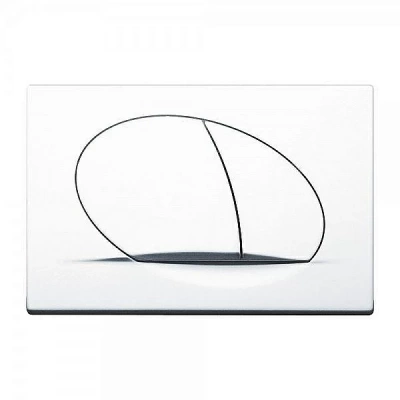Унитаз с инсталляцией Pestan Fluenta Rimless SET40006661PW безободковый, с крышкой микролифт, кнопка белая