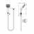 Душевой гарнитур Ideal Standard IdealRain Cube B0020AA Душевой гарнитур Ideal Standard IdealRain Cube B0020AA