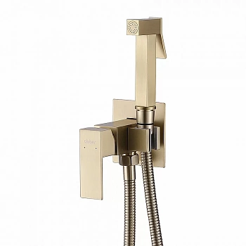 Гигиенический душ Abber DAHEIM AF8226G золото матовое
