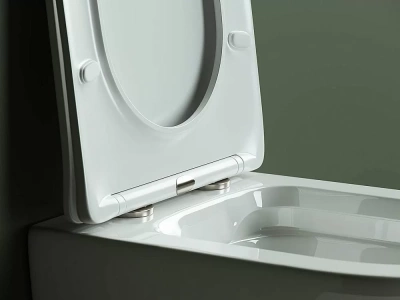 Унитаз подвесной Ceramica Nova Highlight Rimless CN1804 безободковый, с крышкой микролифт