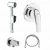 Душевой гарнитур Grohe BauCurve 123072