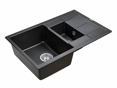 Мойка кухонная Paulmark Feste PM237850-BL Черная