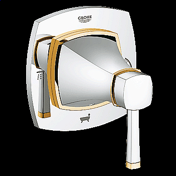Дивертор Grohe Grandera 19942IG0 хром/золото