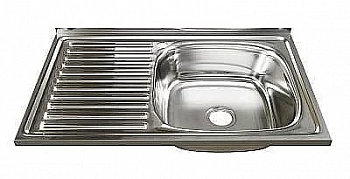 Мойка кухонная MIXLINE ML 528175 хром