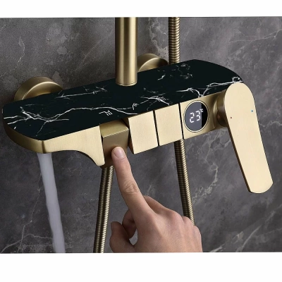 Душевая система RGW Shower Panels SP-33G 51140133-06 золото