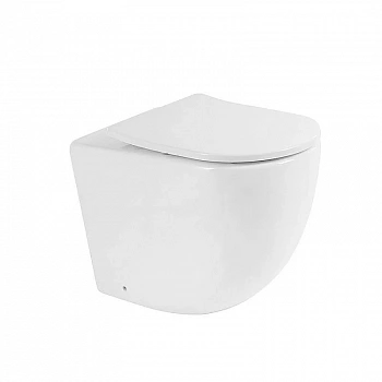 Унитаз приставной BelBagno SFERA-R BB2141CBR безободковый