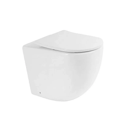 Унитаз приставной BelBagno SFERA-R BB2141CBR безободковый