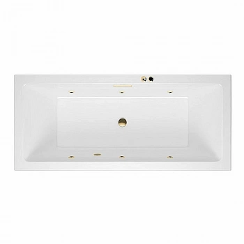 Ванна акриловая EXCELLENT Heaven Slim SOFT WAEX.HEV17S.SOFT.GL 170x75 белая с гидромассажем