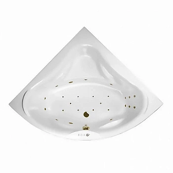 Ванна акриловая EXCELLENT Konsul ULTRA WAEX.KON15.ULTRA.BR 150x150 белая с гидромассажем