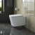 Унитаз подвесной BelBagno DUE-TOR BB5171CH-TOR/SC белый, с крышкой микролифт, безободковый, слив-торнадо