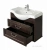 Тумба с раковиной Roca America Evolution W ZRU9302962 105 дуб темный