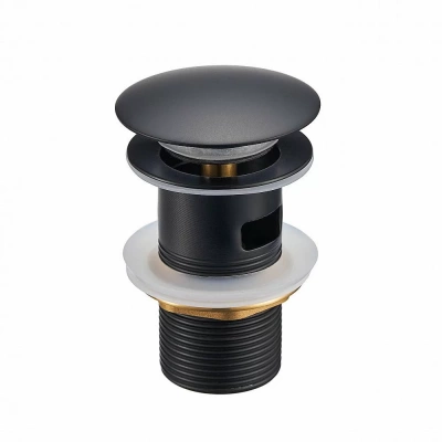 Донный клапан Milacio Ultra MCU.050.MB черный