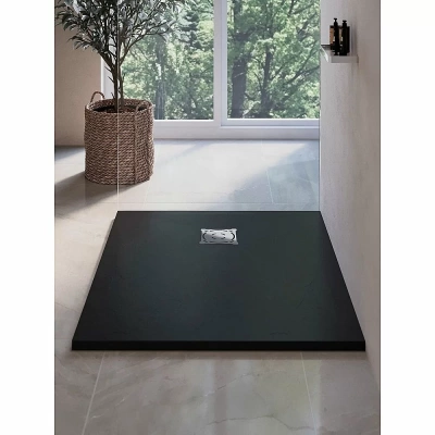 Душевой поддон RGW ST-G Stone Tray 16152915-02 90x150 графит