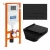 Унитаз подвесной BelBagno SELA BB3201CHR безободковый, с крышкой микролифт, с инсталляцией и кнопкой Унитаз подвесной BelBagno SELA BB3201CHR безободковый, с крышкой микролифт, с инсталляцией и кнопкой