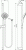 Душевой гарнитур Ideal Standard Ideal Evo B1764AA