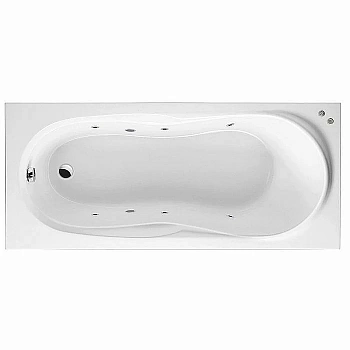 Ванна акриловая EXCELLENT Sekwana SOFT WAEX.SEK17.SOFT.CR 170x75 белая с гидромассажем