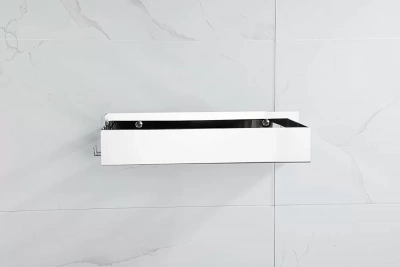 Полка с двумя крючками Boheme Q CHROME 10965-CR хром