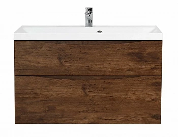 Тумба с раковиной BelBagno MARINO H60-2C-SO-RW-P 90 Rovere Moro