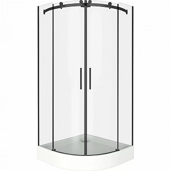 Душевой уголок Good Door GALAXY R-TD-90-C-B 90x90